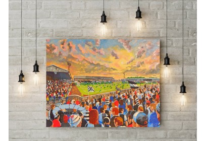 Somerset Park Stadium Fine Art Canvas - Ayr United FC Somerset Park Stadium Fine Art Canvas - Ayr United FC